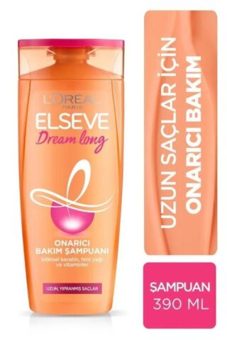 Elseve Dream Long Onarıcı Bakım Şampuanı 390ml 2'li Set