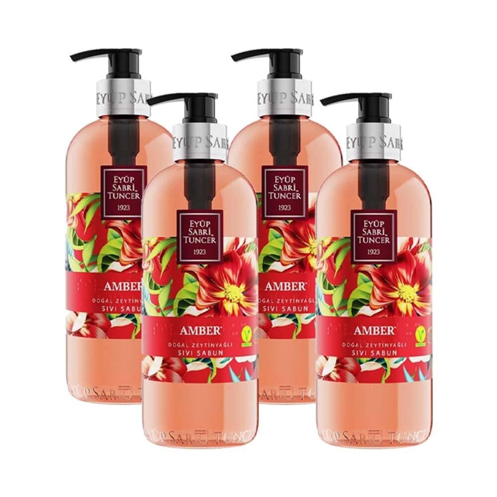 Eyüp Sabri Tuncer Amber Sıvı Sabun 500 ml x 4