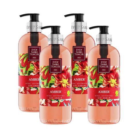 Eyüp Sabri Tuncer Amber Sıvı Sabun 500 ml x 4