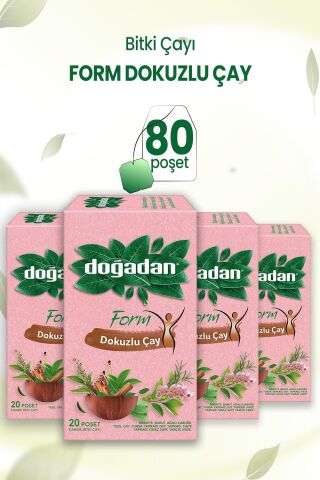 Doğadan Form Dokuzlu Çay 20li x 4 Adet