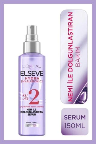 Elseve Hydra [hyaluronic] Nem Dolduran Şampuan 390 Ml Ve Nem Ile Dolgunlaştıran Serum 150ml