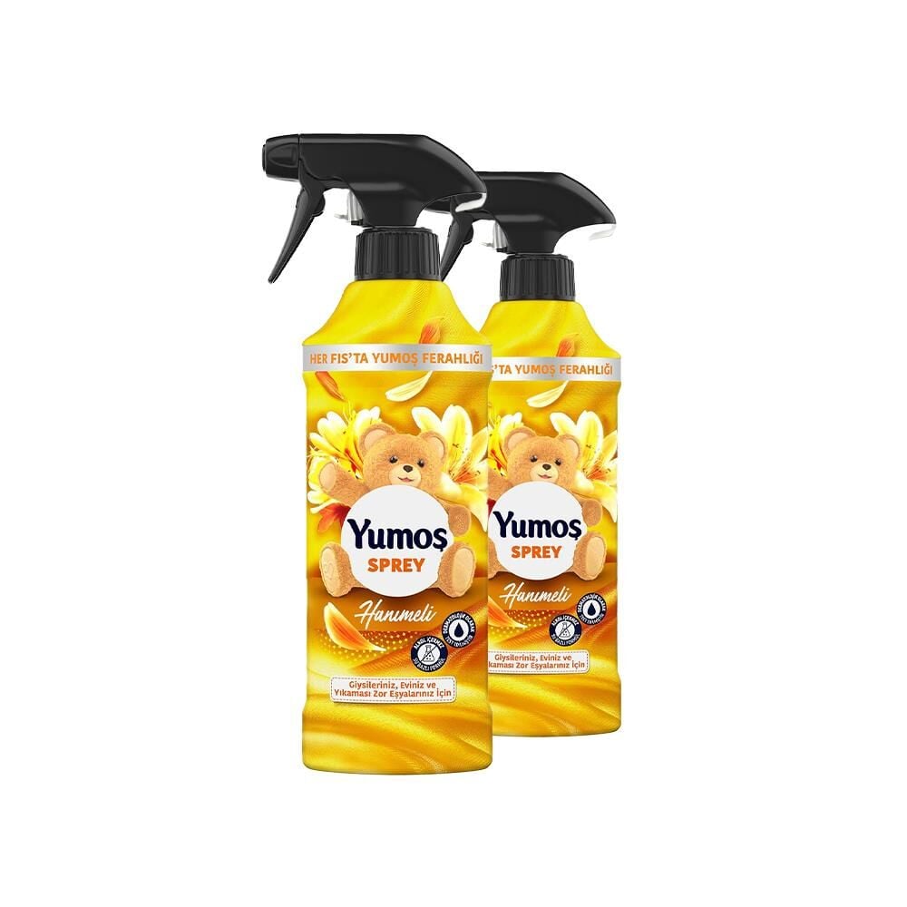 Yumoş Sprey Yıkaması Zor Eşyalar Için Hanımeli 450 ml x 2