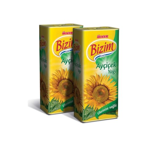 Bizim Ayçiçek Yağı 5 Litre x 2