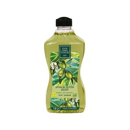 Eyüp Sabri Tuncer Doğal Zeytinyağlı Sıvı Sabun Ayvalık Zeytin Çiçeği 1500 ML