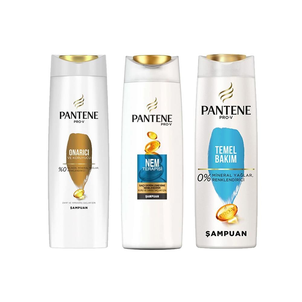 Pantene Şampuan Pro-V Onarıcı Ve Koruyucu, Nem Terapisi ve Klasik Bakım