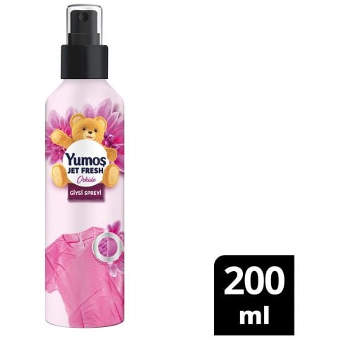 Yumoş Jet Fresh Ütü Etkisi Giysi Spreyi Orkide 200 ml