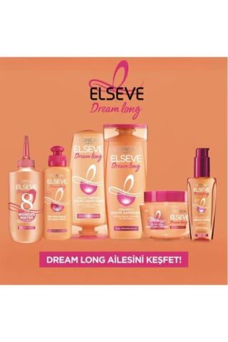 Elseve Dream Long Kolay Tarama Saç Bakım Kremi 390ml 2'li Set