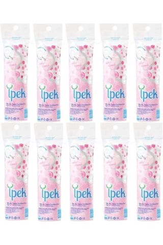 Makyaj Temizleme Pedi 70'Li X 10 Adet Pamuk Disk