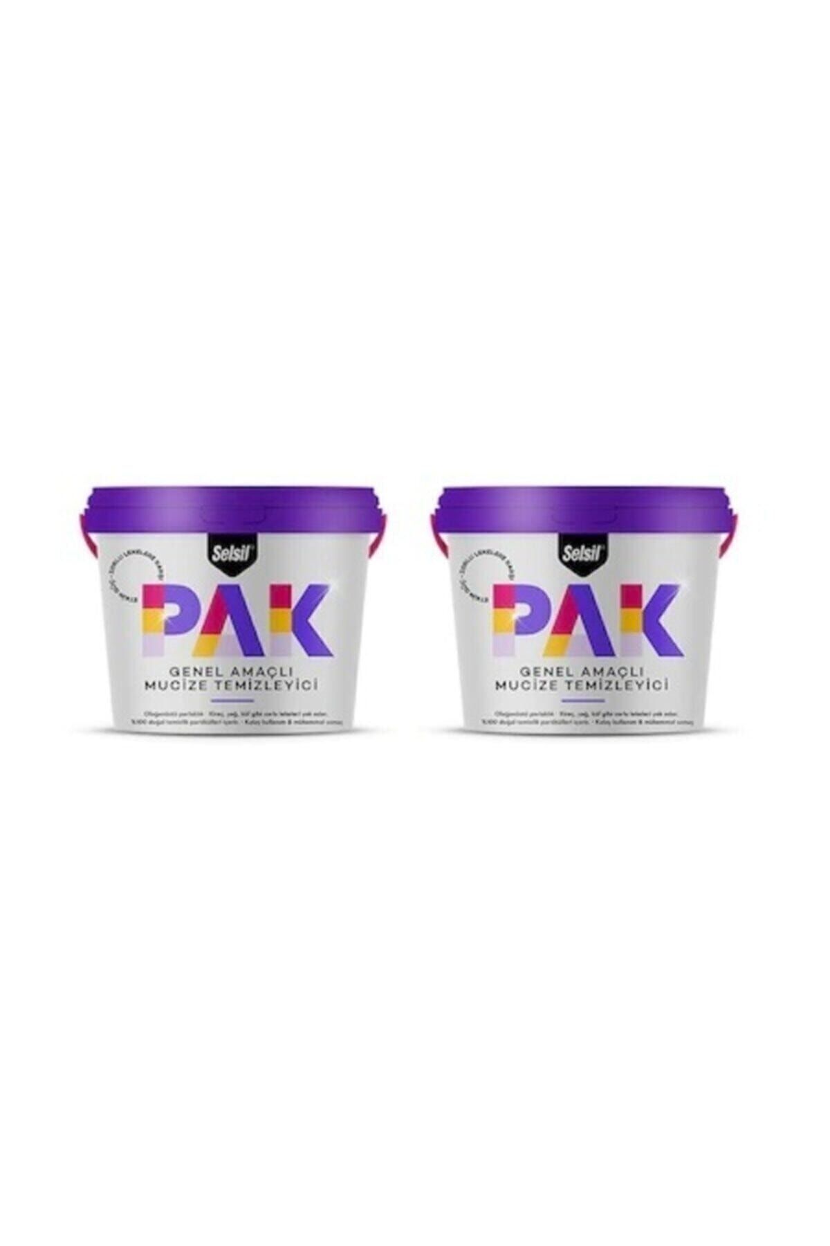 Selsil (2 Lİ PAKET) Pak Genel Amaçlı Mucize Temizleyici 500 gr