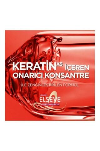 Elseve Komple Onarıcı 5 Yapılandırıcı Bakım Şampuanı 390 ml 2'li Set