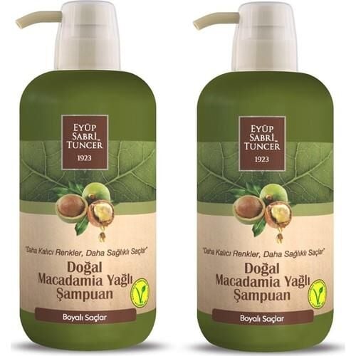 Eyüp Sabri Tuncer Macadamia Yağlı Şampuan 600 ml x 2