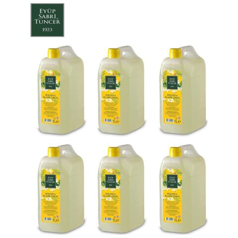 Eyüp Sabri Tuncer Klasik Limon Kolonyası Yedek Şişe 1 Lt x 6