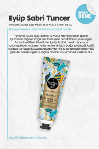 50 ml El Kremi 6'lı Blue Moon, Silky Touch, Pure Love, Summer Dream, The Adventure, Empress ve Rosie
