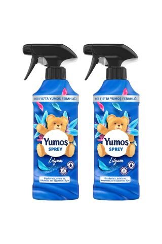 Yumoş Sprey Yıkaması Zor Eşyalar Için Lilyum 450 ml x 2