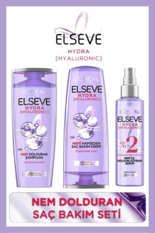 Elseve Hydra Nem Dolduran Şampuan Saç Bakım Seti