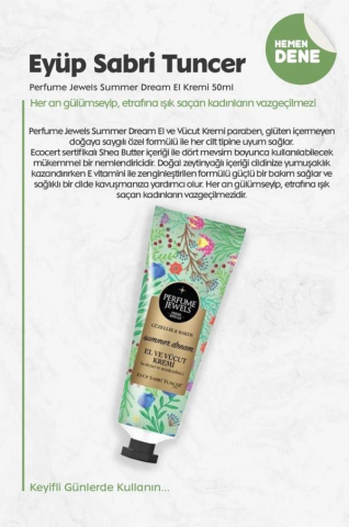 Hawaii Ananas, Silky Touch, Pure Love, Summer Dream, The Adventure, Empress 50 ml El Kremi 6'lı ve Rosie