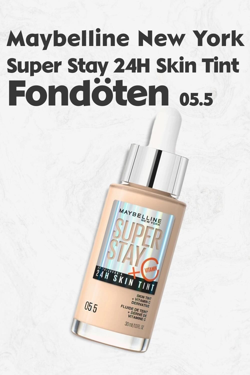 Maybelline Super Stay 24H Skin Tint Fondöten 05.5