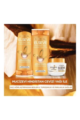 Elseve Hindistan Cevizi & Değerli Yağlar Eşsiz Karışım Banyo Öncesi Maske 300 Ml