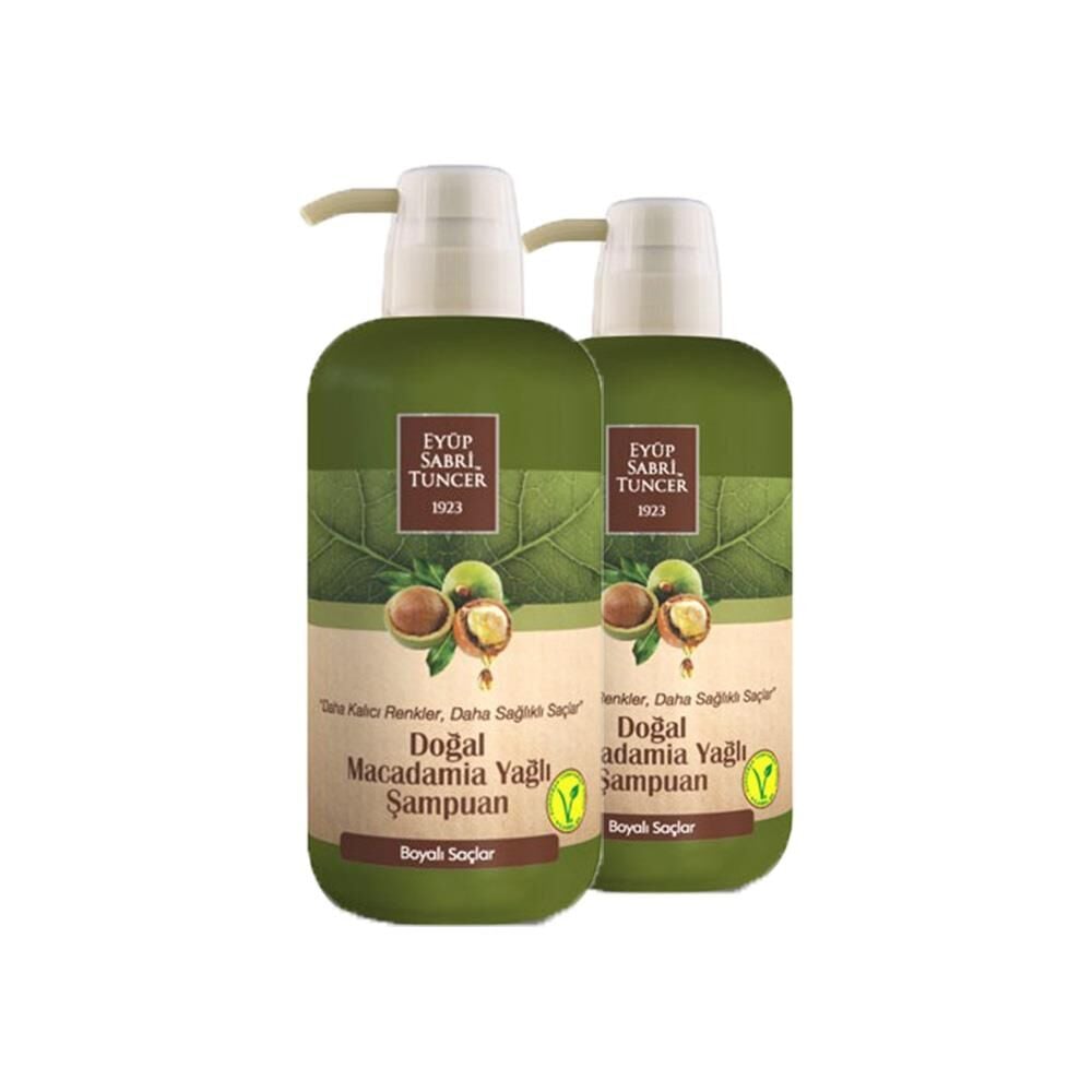 Eyüp Sabri Tuncer Doğal Macadamia Yağlı Şampuan 600 ml x 2