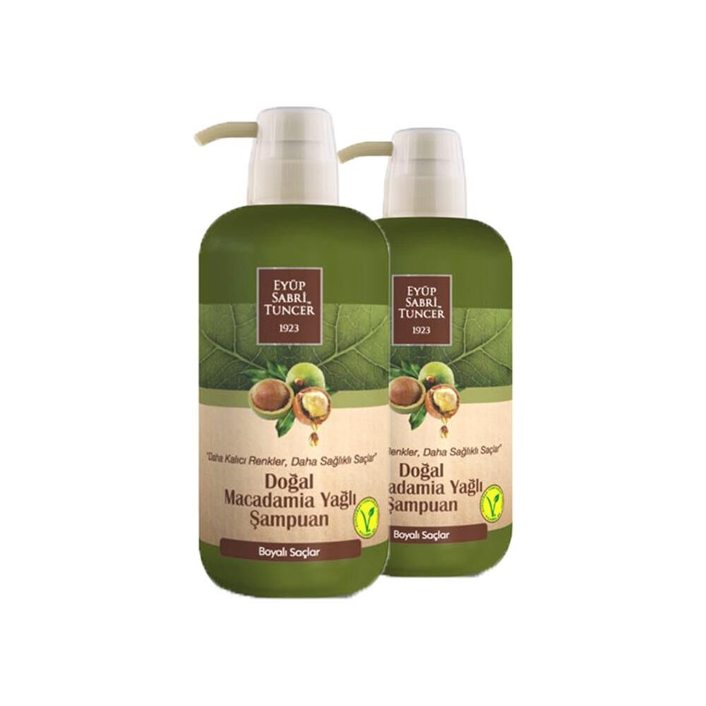 Eyüp Sabri Tuncer Doğal Macadamia Yağlı Şampuan 600 ml x 2