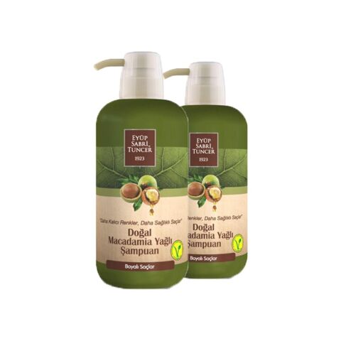Eyüp Sabri Tuncer Doğal Macadamia Yağlı Şampuan 600 ml x 2