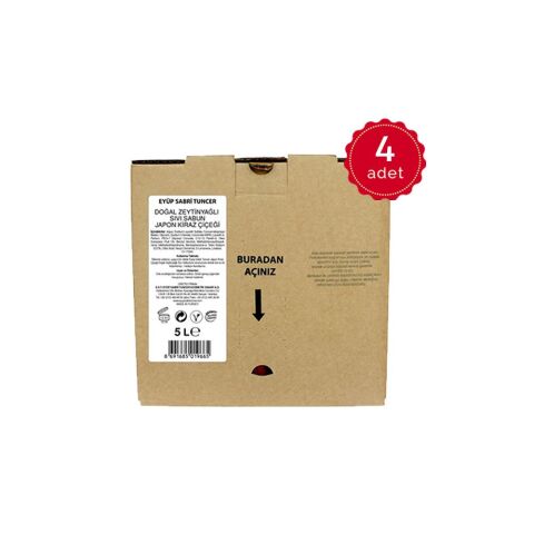 Eyüp Sabri Tuncer Japon Kiraz Çiçeği Kolonyası 5 lt x 4 Adet