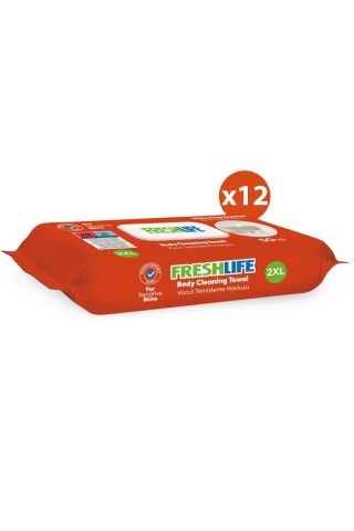 Vücut Temizleme Havlusu 12x50 (600 Yaprak)