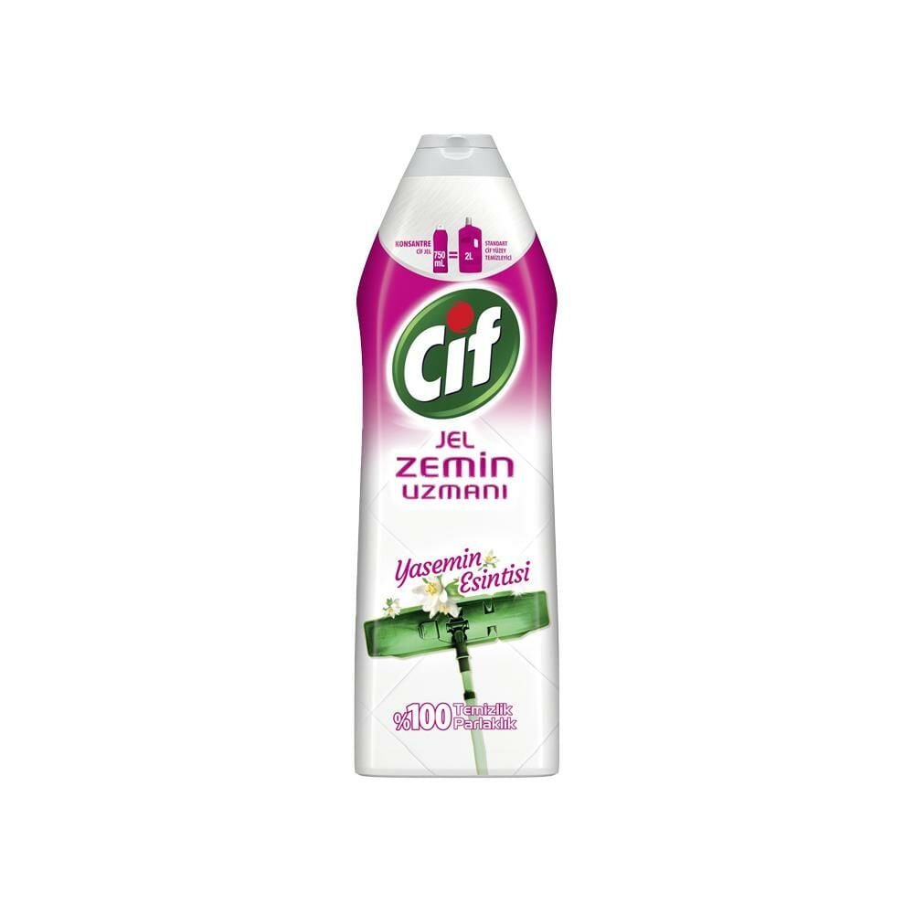 Cif Jel Zemin Uzmanı Yüzey Temizleyici Yasemin Esintisi 750 Ml