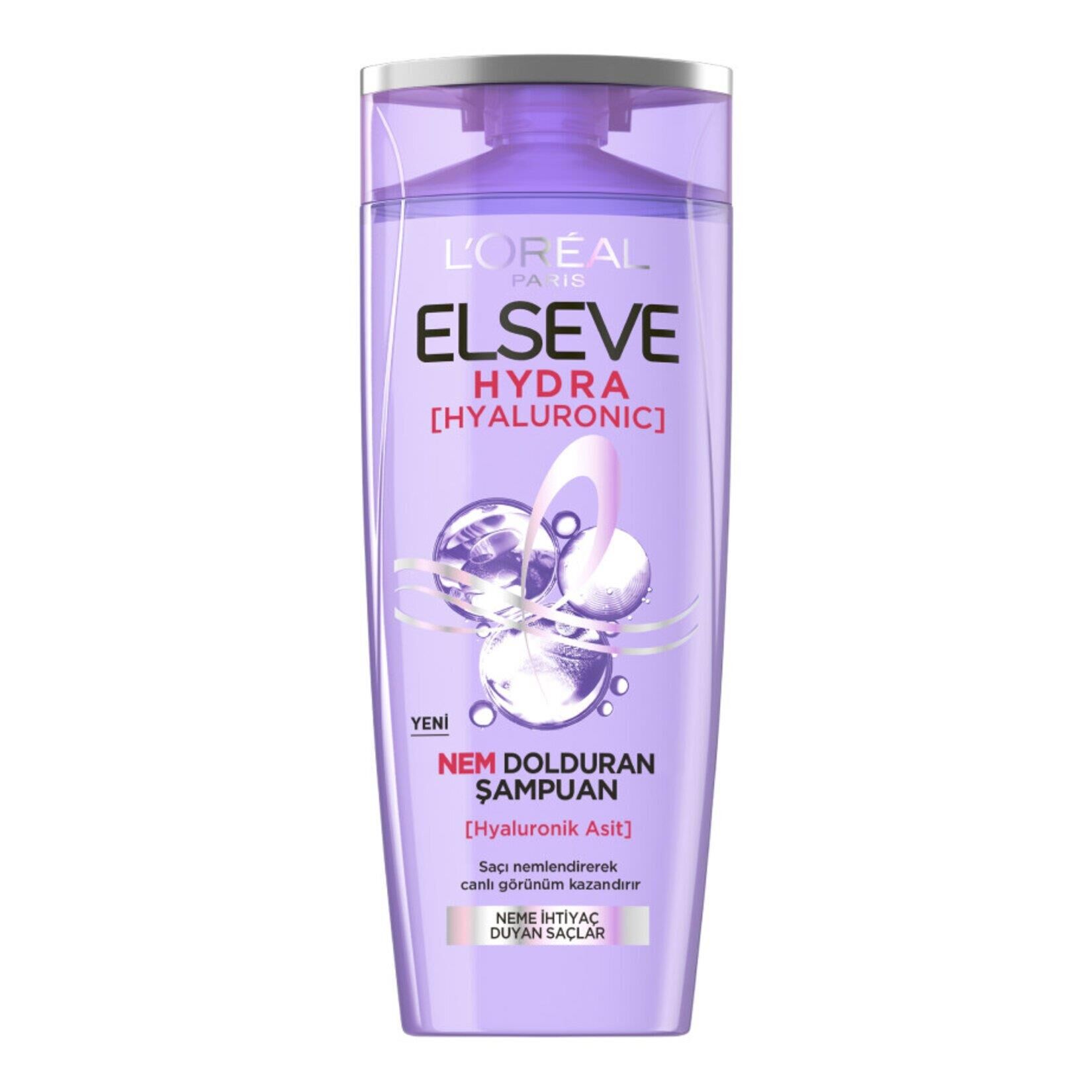 Elseve Loreal Paris Elseve Hydra Hyaluronic Nem Dolduran Şampuan 390 ml