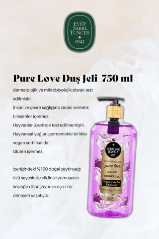 Pure Love Duş Jeli Eyüp Sabri Tuncer 7 AL 6 ÖDE ve Rosie Hediye