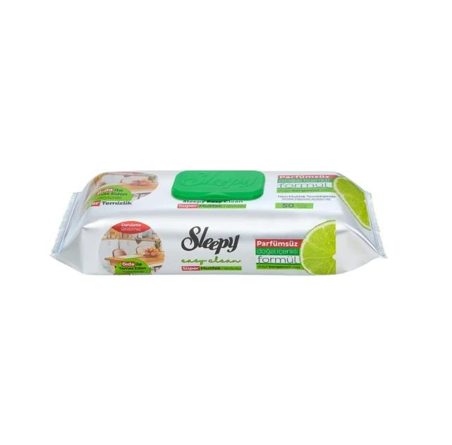 Sleepy Easy Clean Bergamotlu Süper Mutfak Havlusu 50'li