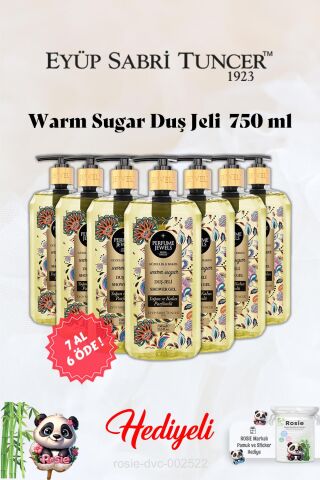 Duş Jeli Warm Sugar Eyüp Sabri Tuncer 7 AL 6 ÖDE ve Rosie Hediye