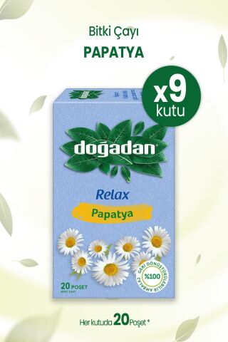 Doğadan Papatya Bitki Çayı 20'li x 9 Adet