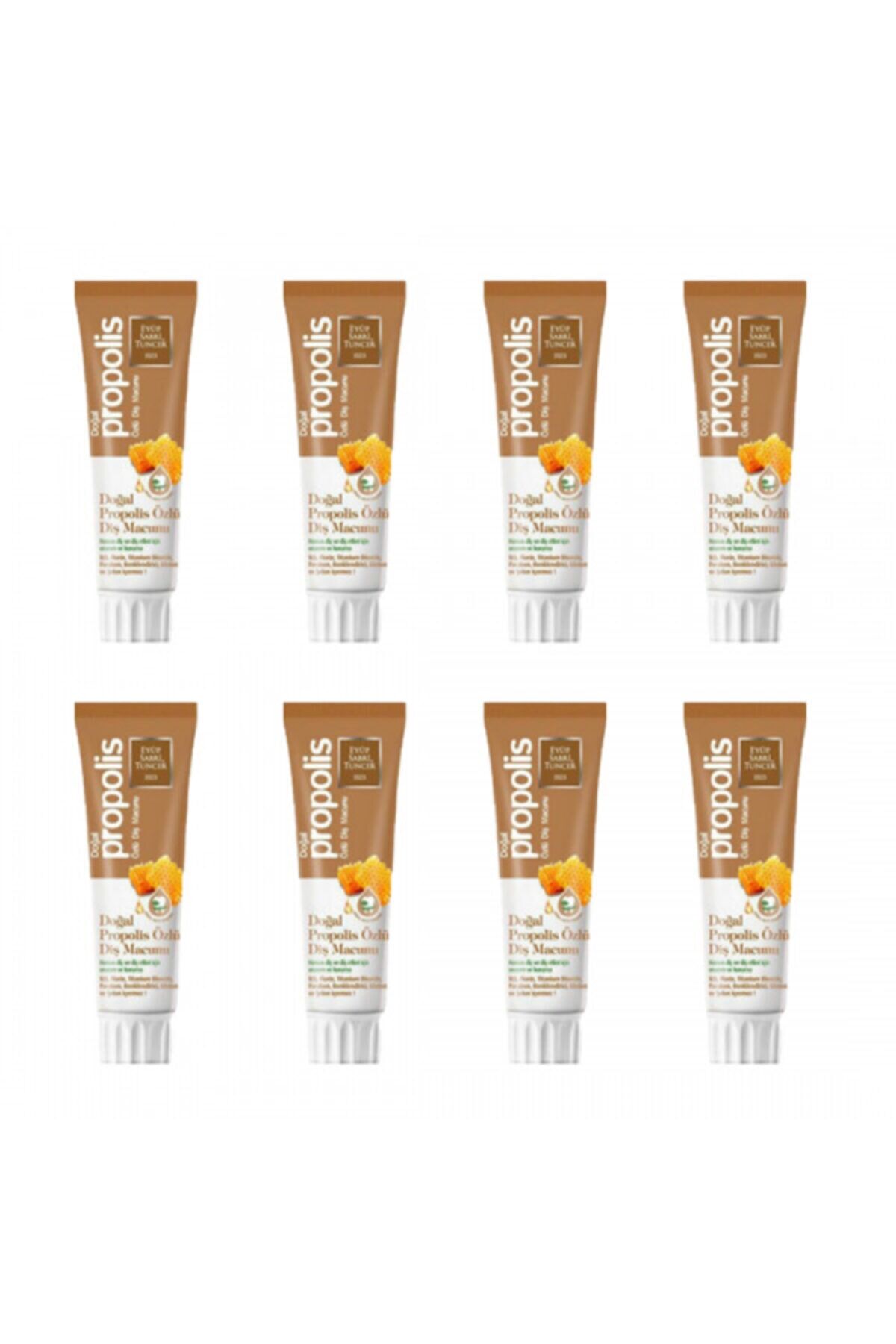 Eyüp Sabri Tuncer Doğal Propolis Özlü Diş Macunu 75 ml x 8