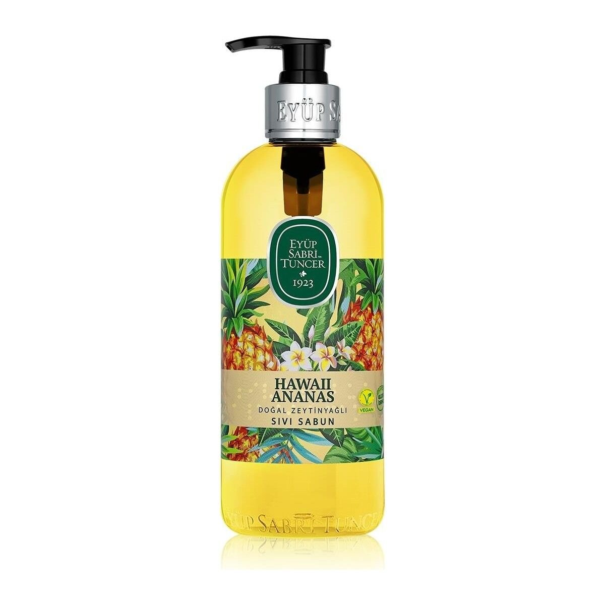 Eyüp Sabri Tuncer Hawaii Ananas Doğal Zeytinyağlı Sıvı Sabun 500 Ml