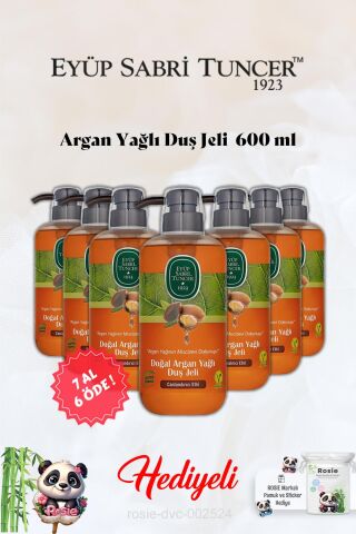 7 AL 6 ÖDE Argan Yağlı Duş Jeli Eyüp Sabri Tuncer ve Rosie Hediye