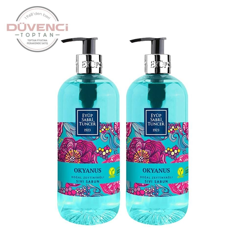 Eyüp Sabri Tuncer Doğal Zeytinyağlı Sıvı Sabun Okyanus 500 ml x 2 Adet