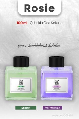 Egzotik ve Mor Menekşe ROSIE Çubuklu Oda Kokusu 100 ml