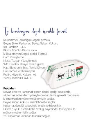 Sleepy Easy Clean Yüzey Temizlik Havlusu