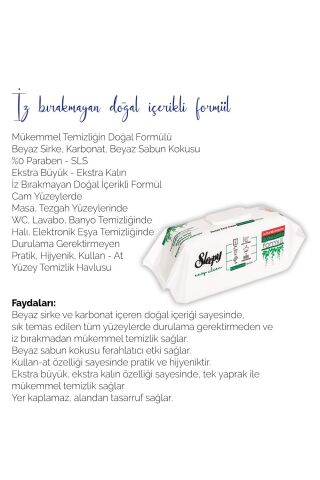 Sleepy Easy Clean Yüzey Temizlik Havlusu