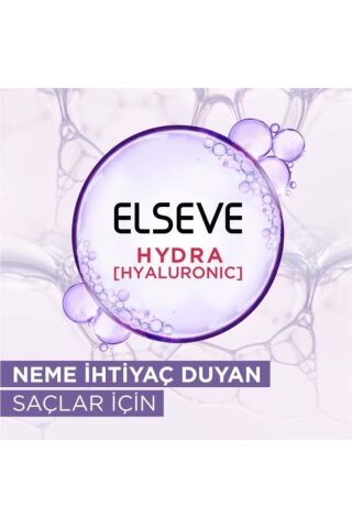 Elseve Hydra Hyaluronik Şampuan 390 Ml, Bakım Kremi 390 ml Ve Sprey 150 ml