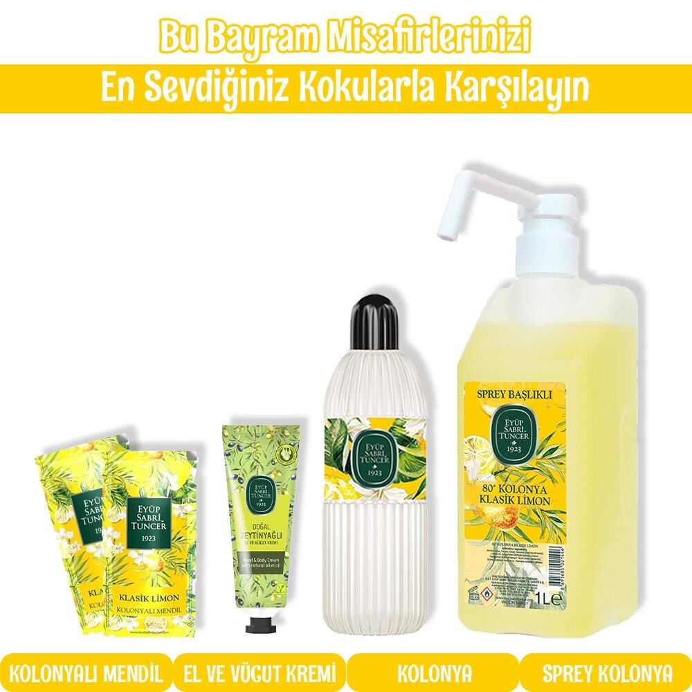 Eyüp Sabri Tuncer Bayram Özel Klasik Limon Karma Set