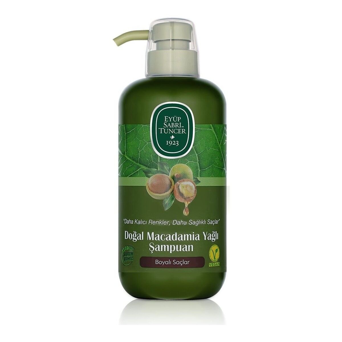 Eyüp Sabri Tuncer Doğal Macadamia Yağlı Şampuan 600 ml Boyalı Saçlar