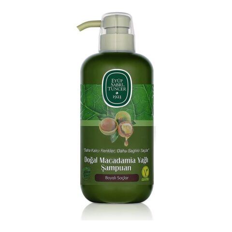 Eyüp Sabri Tuncer Doğal Macadamia Yağlı Şampuan 600 ml Boyalı Saçlar