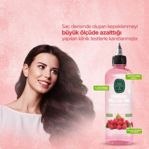 Frambuazlı Sirke & Saç Toniği 100 ml - Seyahat Boy