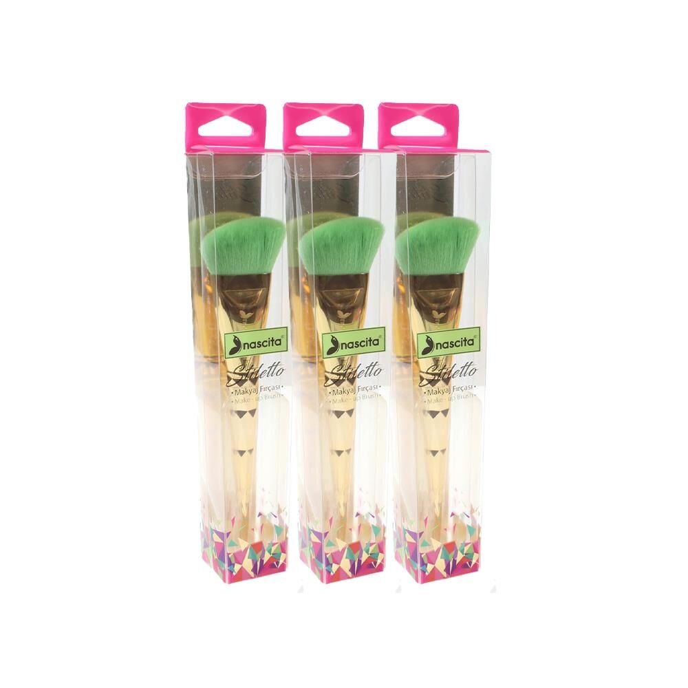Nascita Açılı Fondöten Fırçası x 3