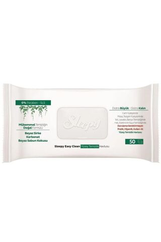 Sleepy Easy Clean Yüzey Temizlik Havlusu 50' li x 5