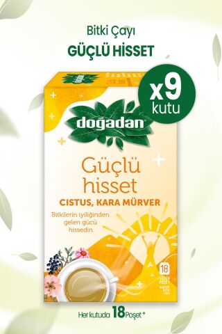 Doğadan Güçlü Hisset Bitki Çayı 18'li x 9 Adet