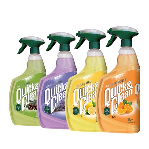 Eyüp Sabri Tuncer Quick & Clean Yüzey Temizleyici 1 Litre x 4