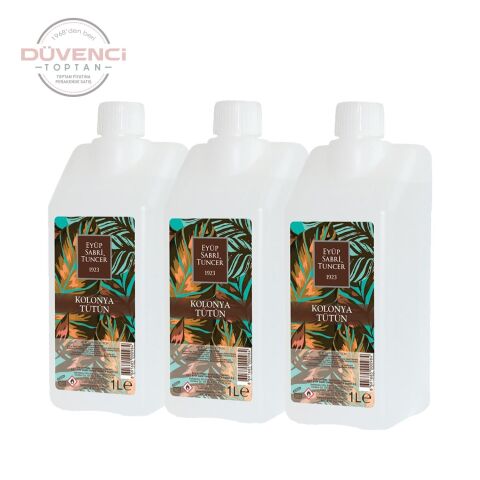 Eyüp Sabri Tuncer Tütün Kolonyası Yedek Şişe 1 Litre x 3 adet